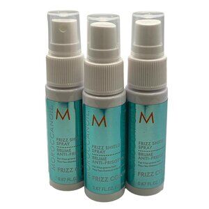 3X Moroccanoil Frizz Shield Spray Hair 0.67oz/20 ml Each Travel Size